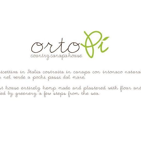 Ortopi Country Canapa House ポルト・レカナーティ エクステリア 写真